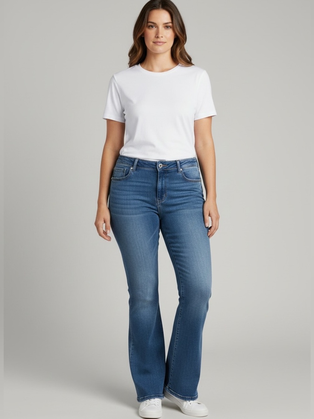 Torrid Luxe Slim Bootcut Jeans Super Stretch Light Wash Size 24 Casual Everyday
